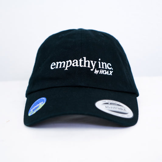 Empathy Inc. Black Unstructured Dad Hat