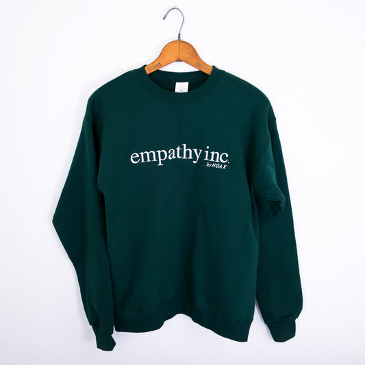 Empathy Inc. Forest Green Fleece Long Sleeve Crew Shirt: Warmth with Purpose